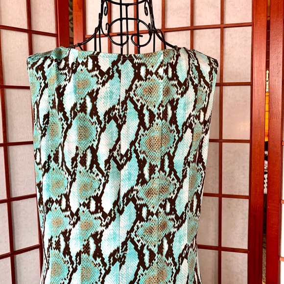 Perceptions New York Stretch Snake Pattern Midi - Picture 4 of 7